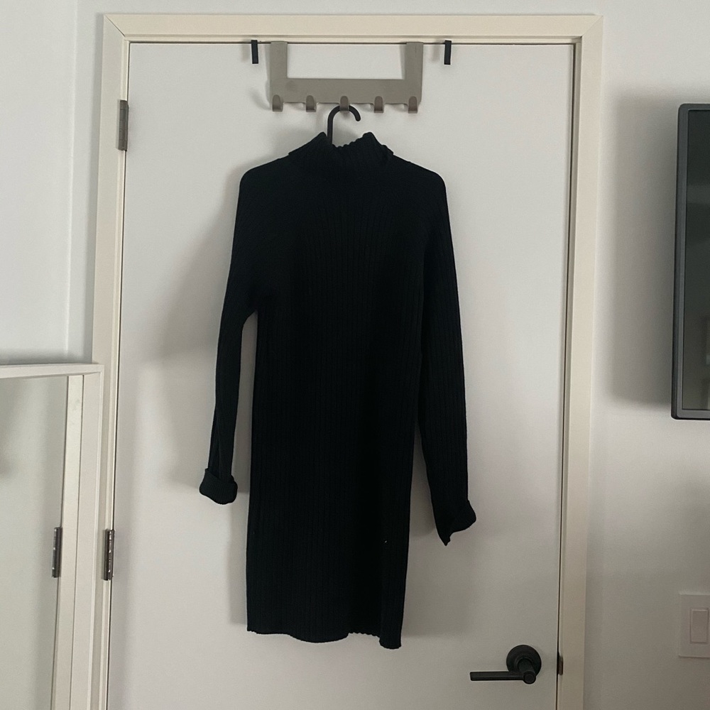 Aritzia Wildfred Free Ribbed Bianca Sweater Dress